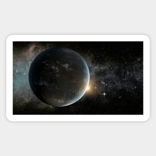 Kepler-62f, illustration (C023/1122) Sticker